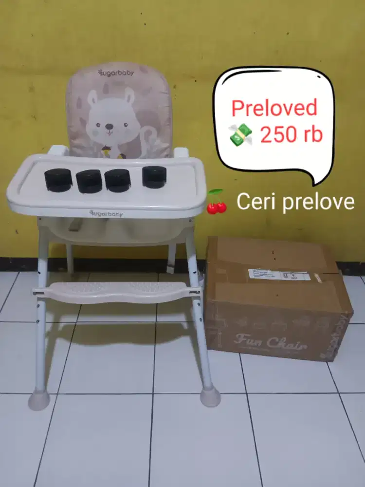 Baby chair kursi makan bayi sugarbaby