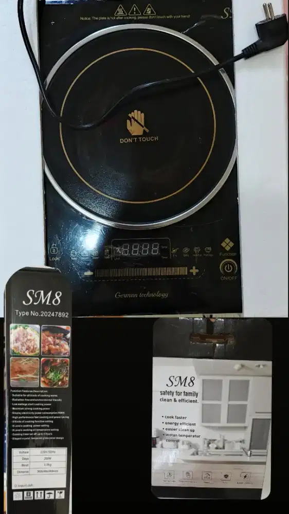 (NEGO) Kompor Listrik Low Watt Halogen SM 8