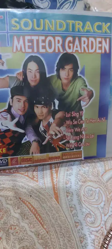 Dvd f4 meteor garden, no dragon ball