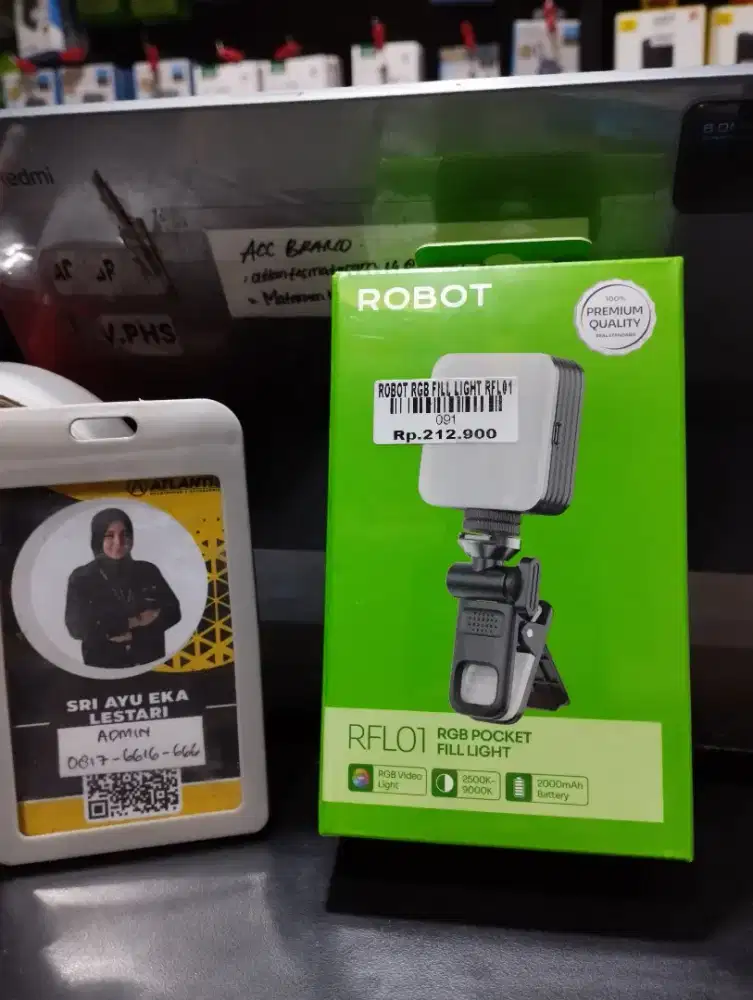 ROBOT RGB FILL LIGHT RFL01 ATLANTIS DAHSYAT