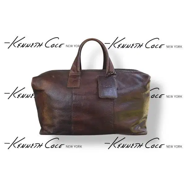 Leather Duffle Bag Vintage - Kenneth Cole