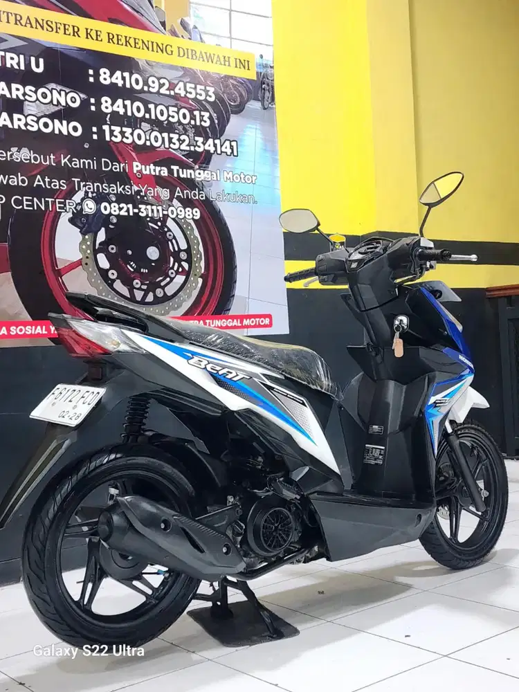 Beat CBS 110 jual cepat km low pajak on