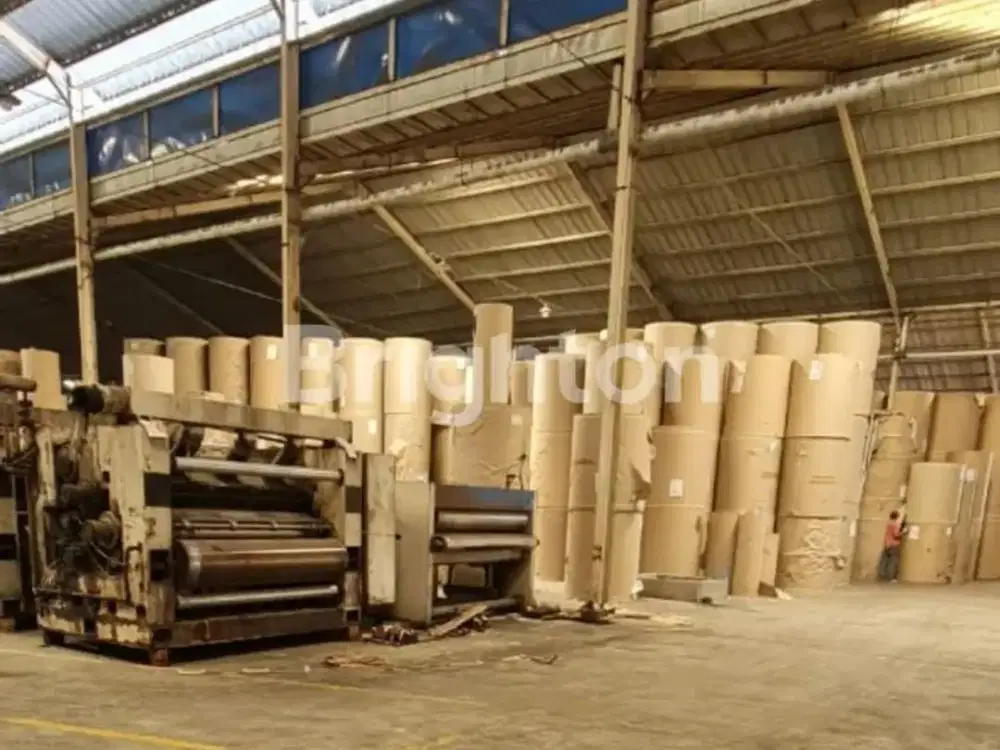 Dijual Pabrik Karton Sidoarjo Strategis Siap Pakai