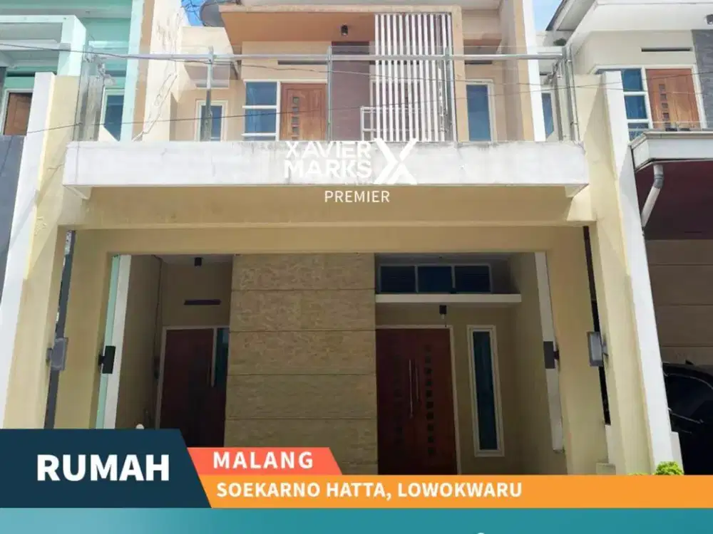 Rumah 2 Lantai Siap Huni di Suhat Lowokwaru Kota Malang