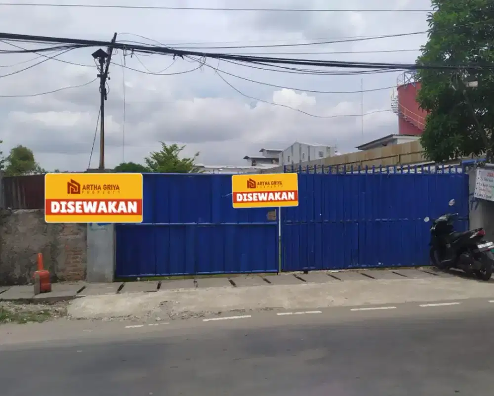 DISEWAKAN LAHAN PINGGIR JALAN DI CAKUNG  TIMUR