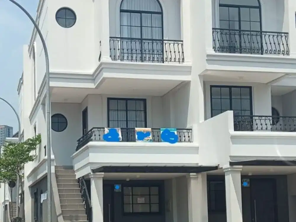 Disewakan Rumah Golf Island PIK Ukuran 5x15 3 Kamar harga 125Juta