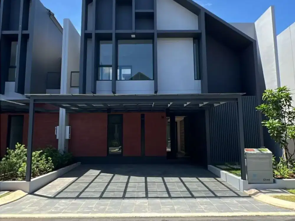 Rumah Cantik Minimalis 2 Lantai Disewakan di Cluster Genova Summarecon
