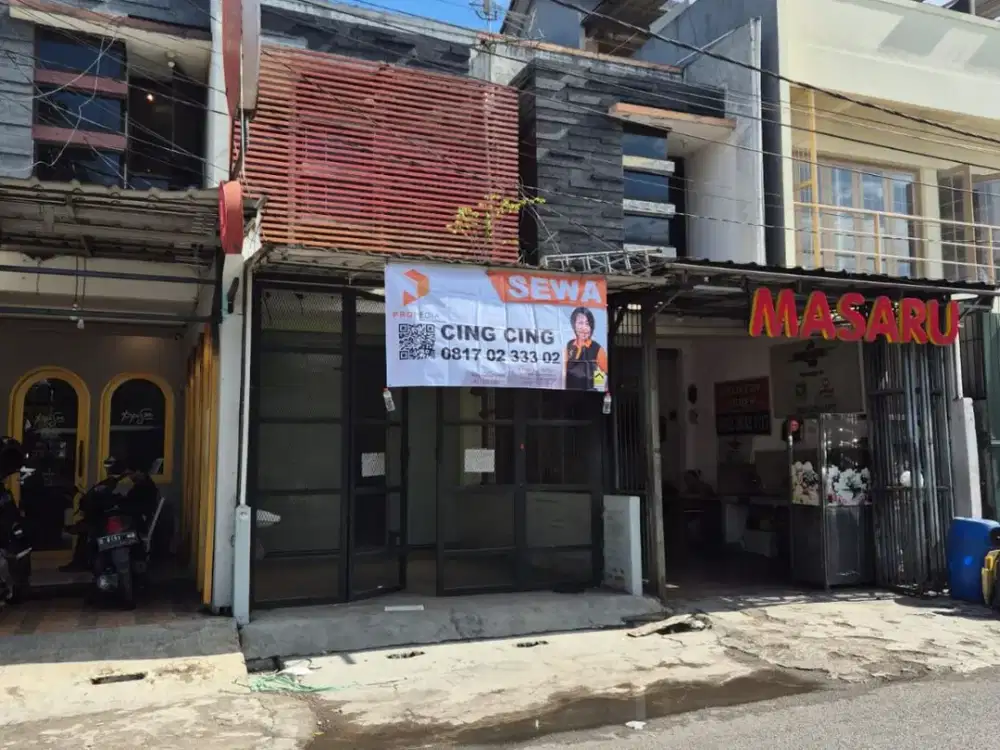 Ruko 2lantai di Mainroad Mekar Wangi.