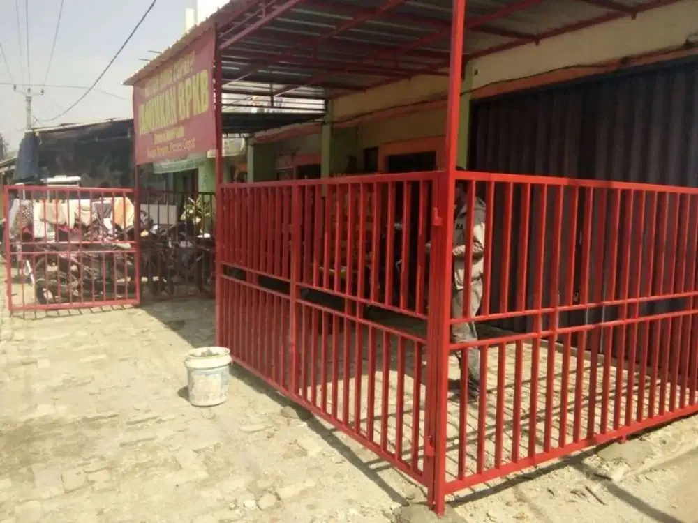 Ruko strategis murah bagus hoki pinggir jalan depan indomaret dilalui angkot cimanggis depok