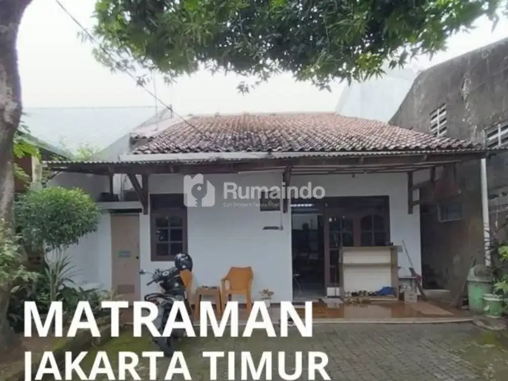 Dijual Rumah Matraman Jakarta Timur