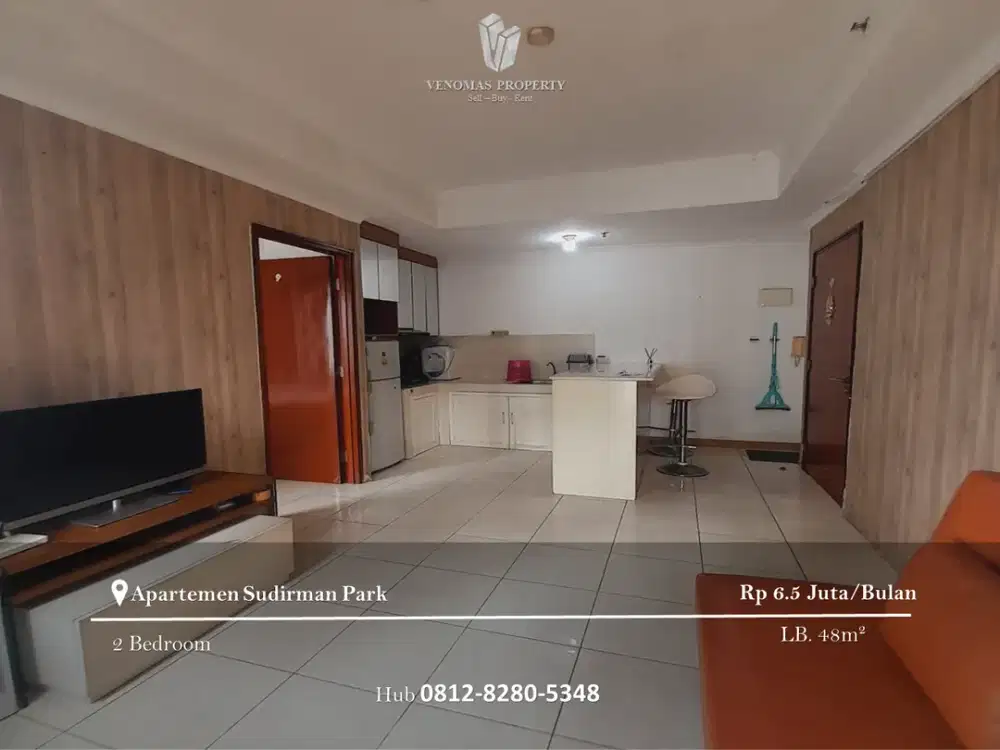 Disewakan Apartement Sudirman Park 2BR Full Furnished Tower A