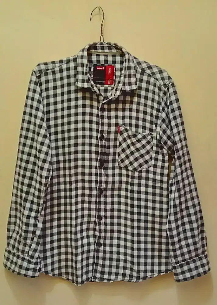 Kemeja Flanel bahan Woll tebal - NO MINUS