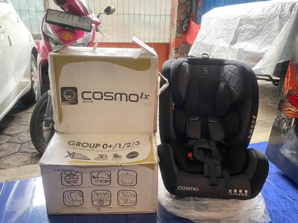 Babyelle Car Seat Cosmos IX BE338B Black