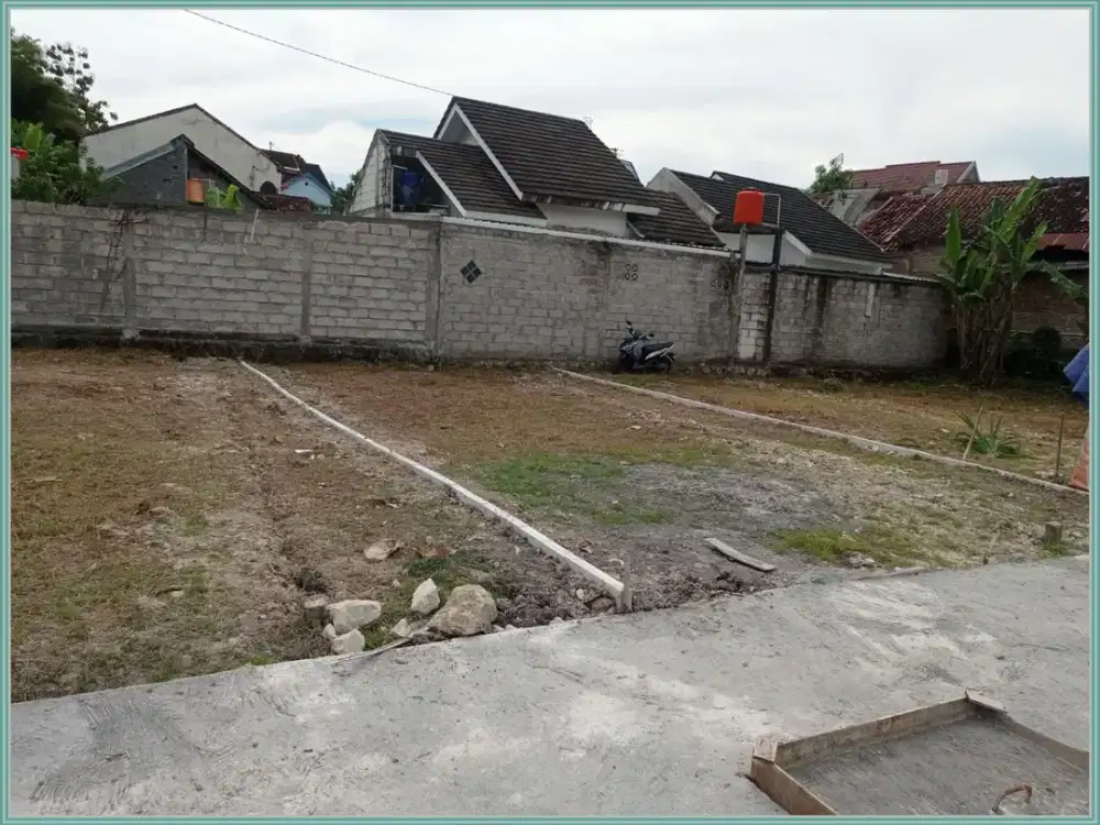 Tanah Samping Smk Muh Bangunjiwo Shm Yogyakarta