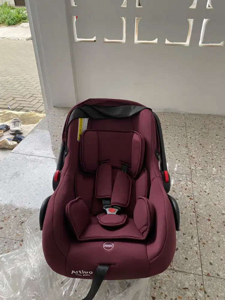 Car Seat Care Baby Artioo Maroon