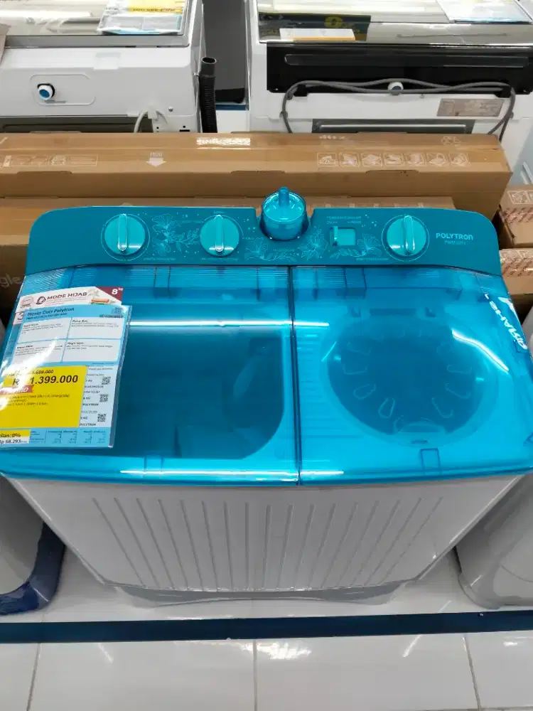 PROMO MESIN CUCI POLYTRON 2 TABUNG