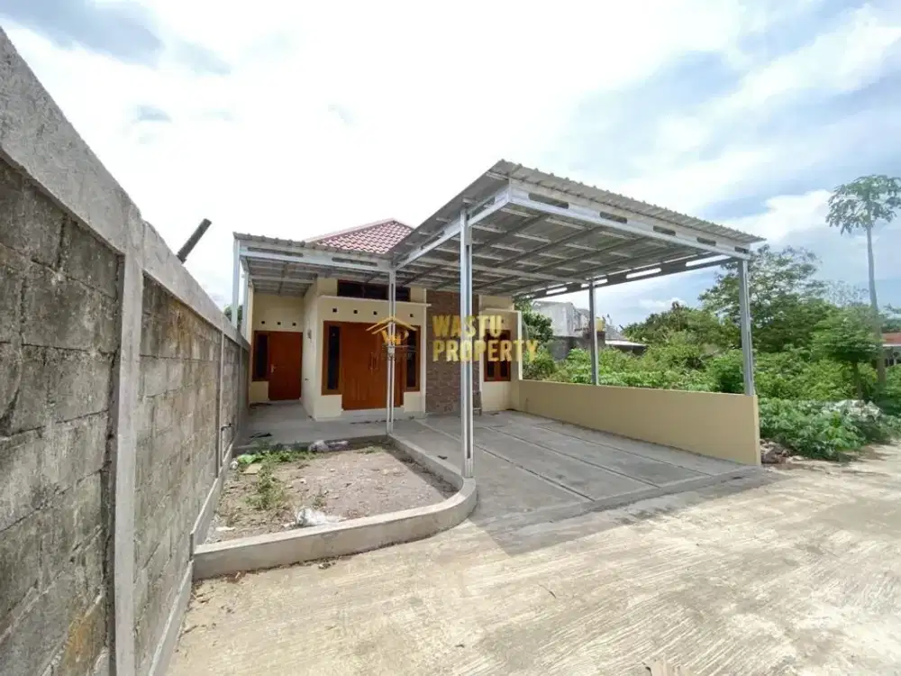 Rumah Baru Desain Minimalis Akses Mudah di Prambanan Sleman