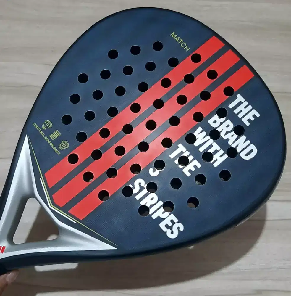 Raket Padel Adidas Match 3.4 Mulus Terawat Kondisi 98% Original