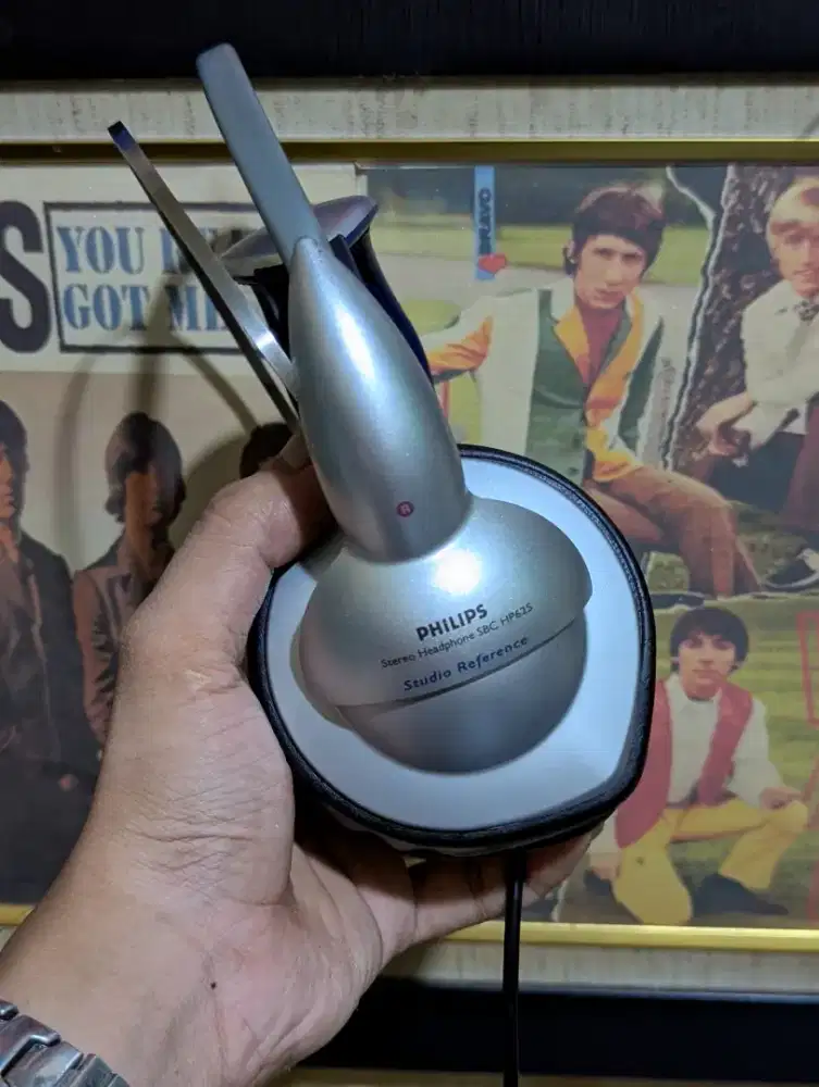 Headphone Headphones Vintage Retro PHILIPS SBC HP625 Studio Reference