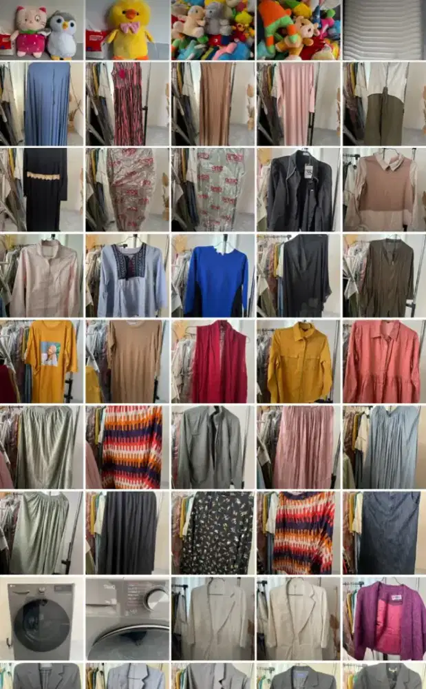 Jual preloved baju sepatu fashion wanita dan anak under 50ribu