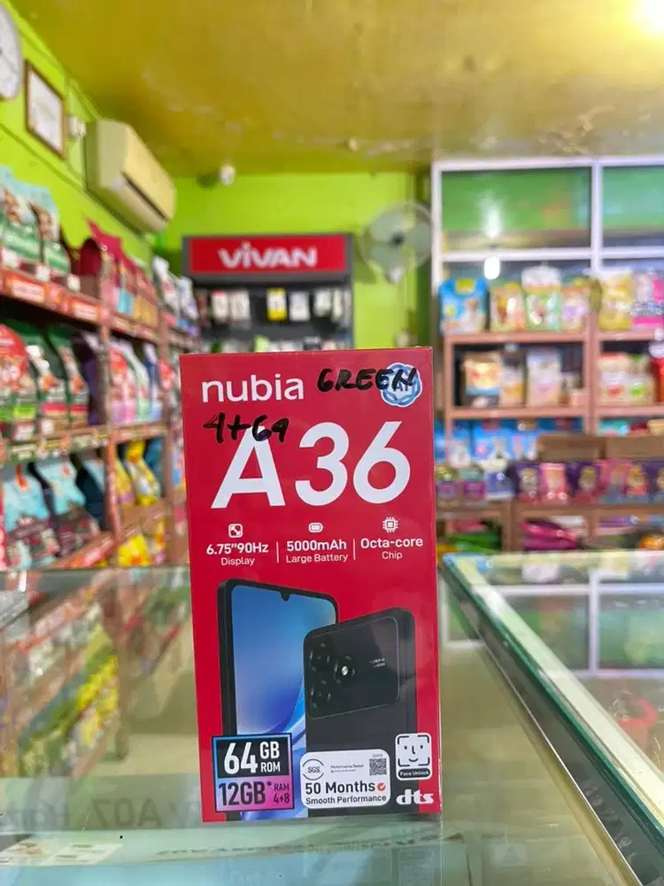 Nubia A36 Baru Garansi Resmi