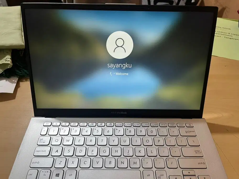 laptop second asus vivobook