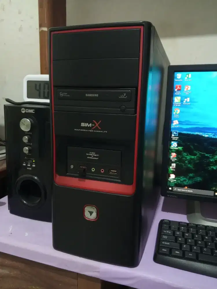 Pc cpu intel core i5 + mobo gigabyte + ssd + ram 8gb...cpu only