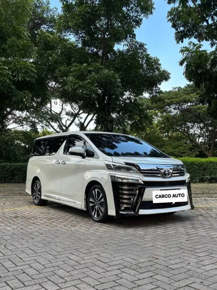 Toyota Vellfire 2.5L G ATPM 2017 Record