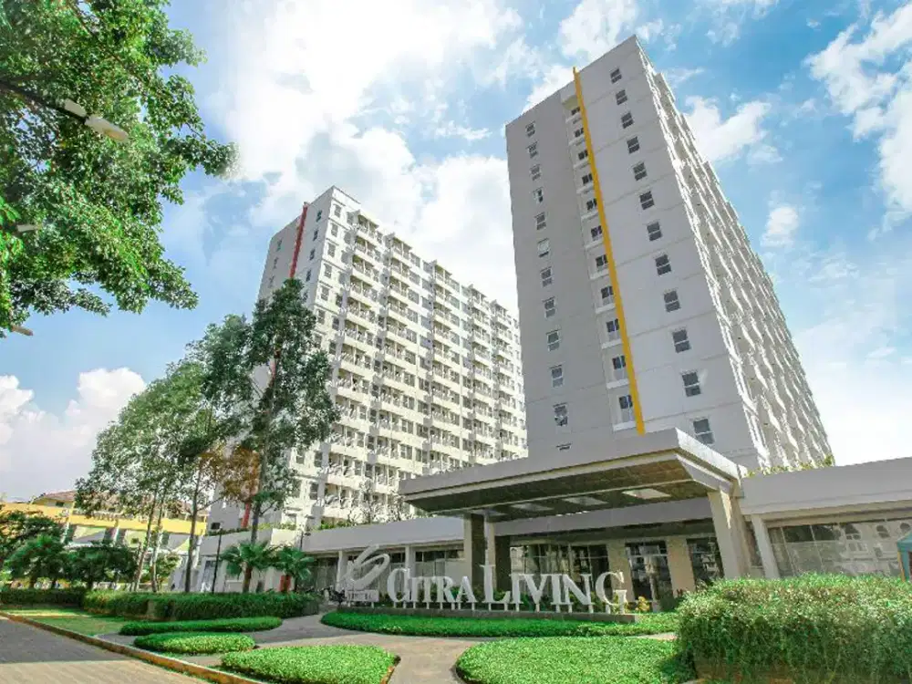 Apartemen Citra Living Tower Orchard 2BR 41m2 Mid Floor Siap Huni