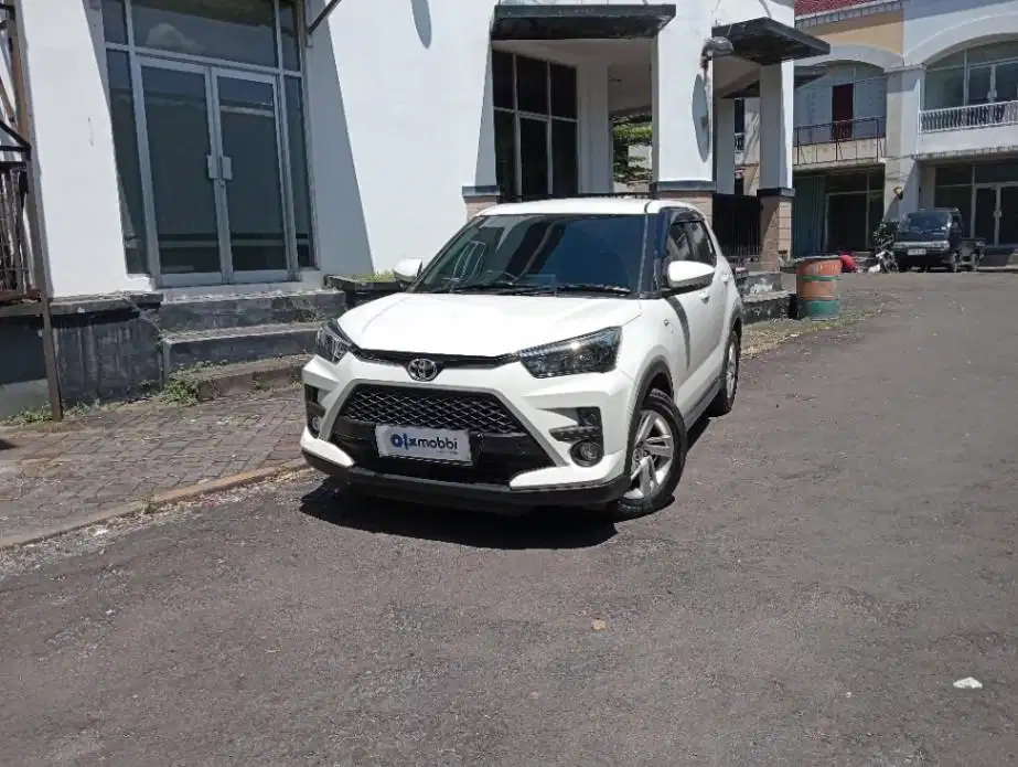 KM Rendah - TOYOTA RAIZE 1.2 G ONE TONE BENSIN A/T 2021 PUTIH