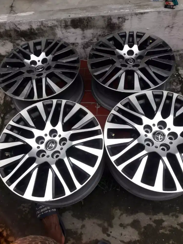VELG toyota alphard vellfire ring Sama ban ring 18 sama Ban