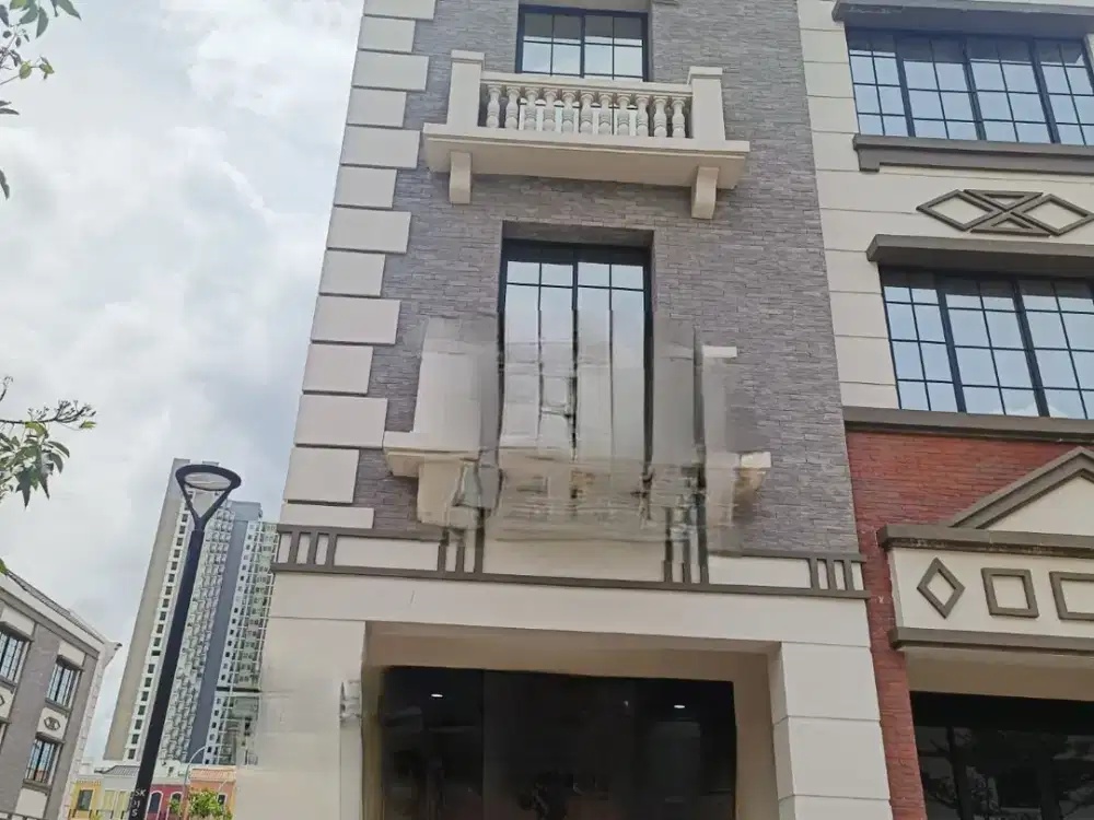 Ruko Osaka Hoek PIK 2 5x15 Semi Furnished Area Ramai Siap Pakai