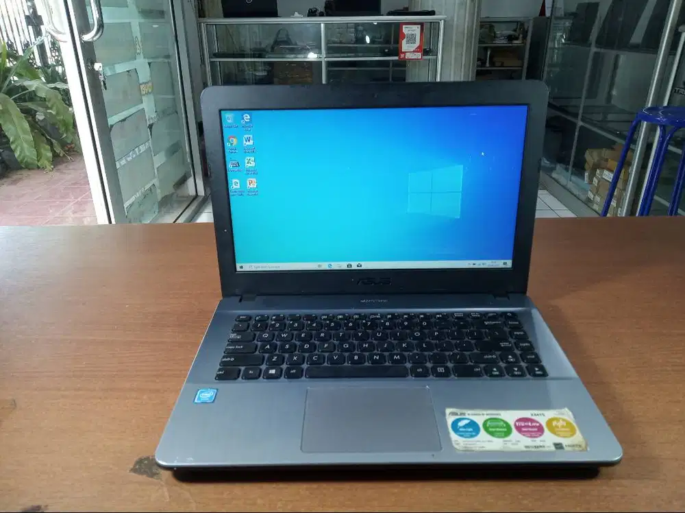 Laptop Asus X441M Ram 4 GB HDD 1 TB Siap Kerja