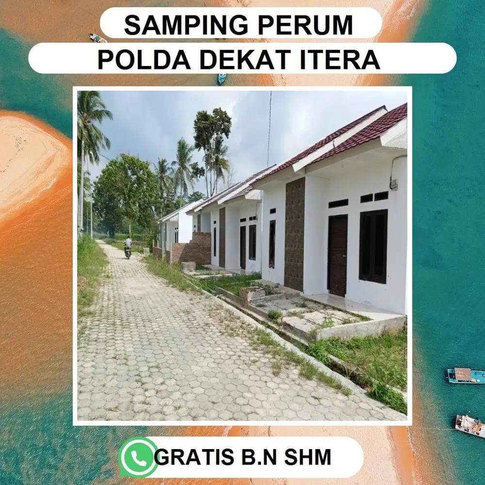 TANAH DEKAT JALUR 2 KAMPUS ITERA COCOK UNTUK INVESTASI JANGKA PANJANG