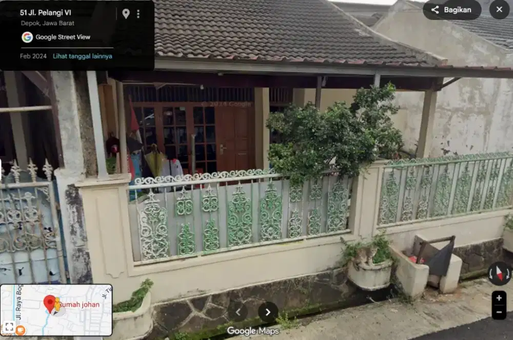 Di sewakan rumah tinggal