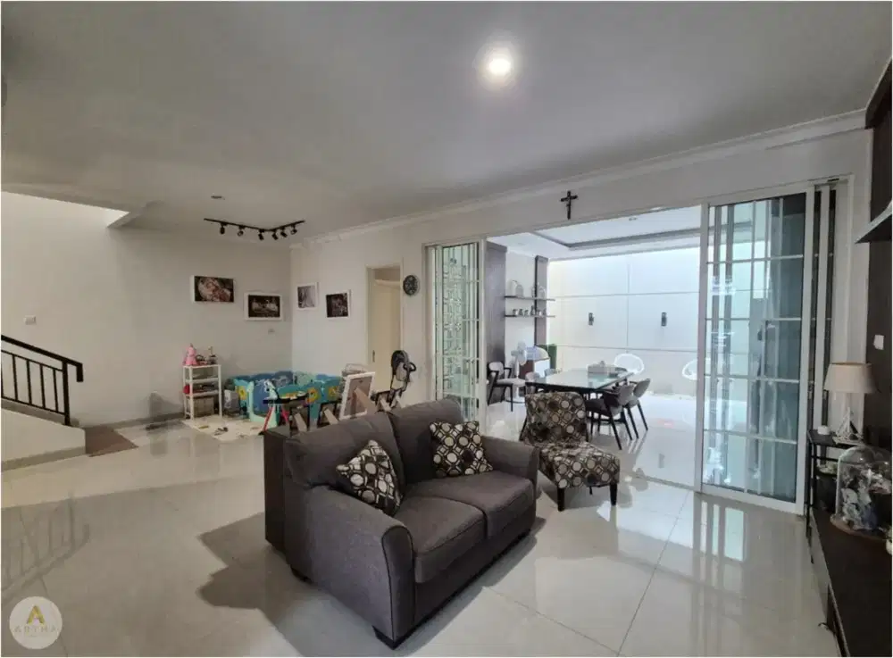 Rumah di podomoro park buahbatu furnished siap huni