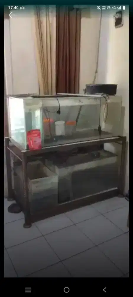Dijual Aquarium Bekas