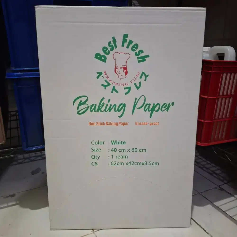 Baking Paper / Parchment Paper 40x60 1 Rim (Isi 500 Lembar)