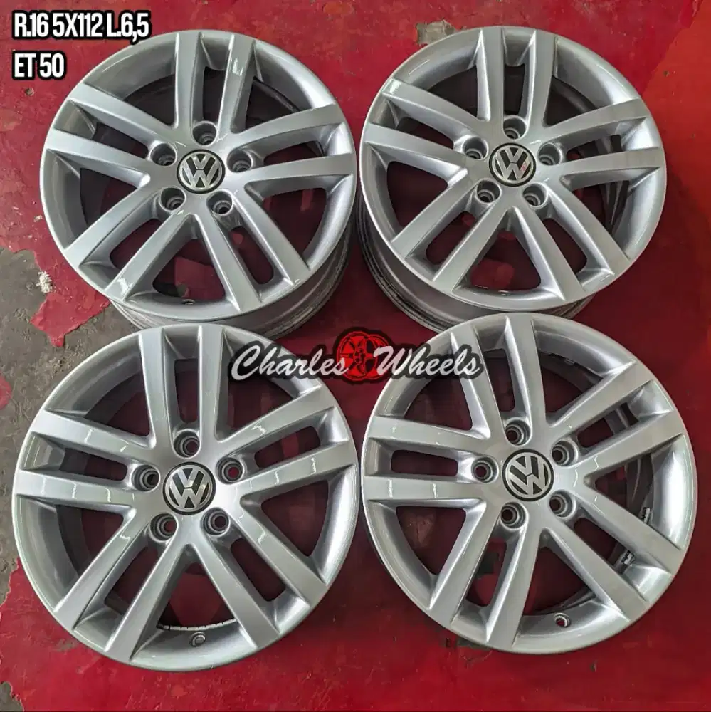 Jual velg oem vw r16 5x112 grandmax innova luxio dll