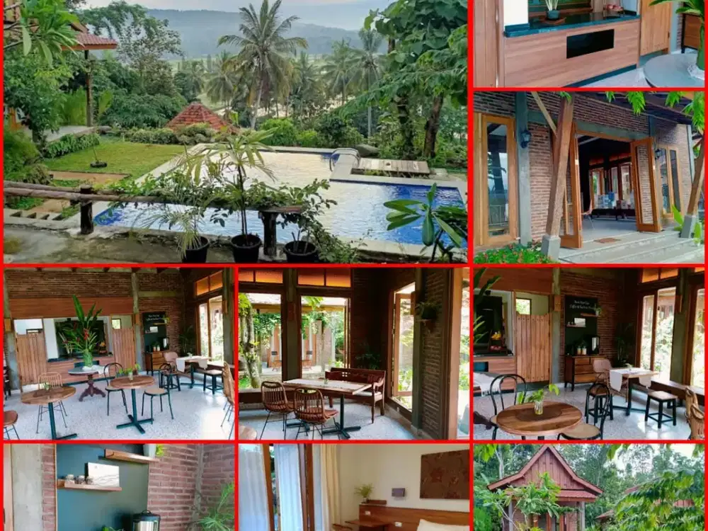 Rumah villa sangat nyaman dan asri kalibawang kulon progo