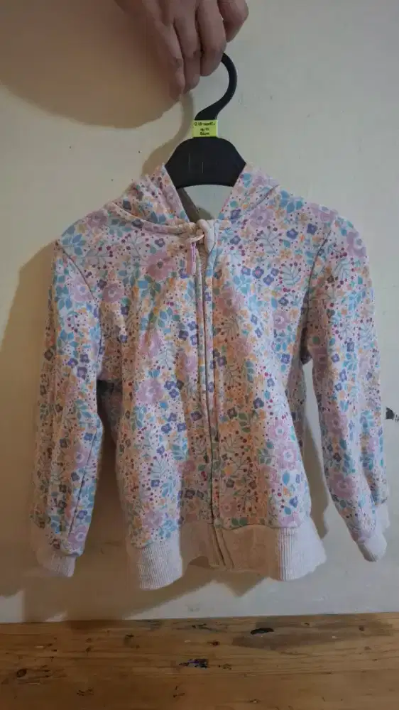 Jaket anak mothercare floral love original