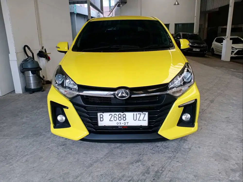 Daihatsu Ayla 1.2 X AT 2022 Kuning PPREMIUM B2688UZZ
