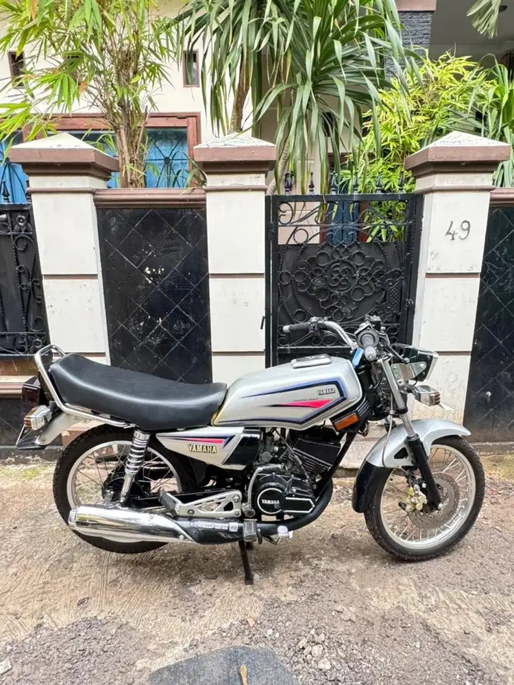 RX KING TAHUN 2000 ASLI SILVER