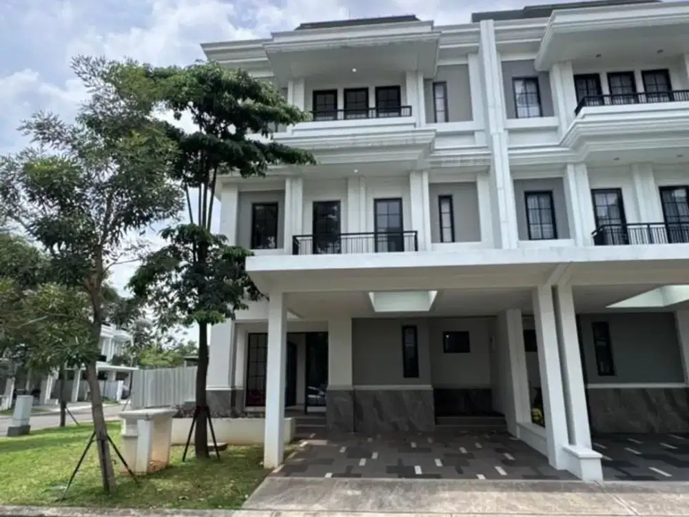 Dijual Rumah Mewah 3 Lantai di Sutera Winona Alam Sutera