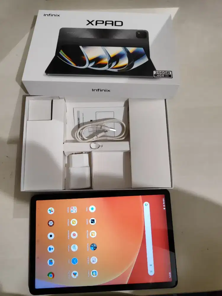 Infinix Xpad Helio G99 4/256 Fullset Wifi Only