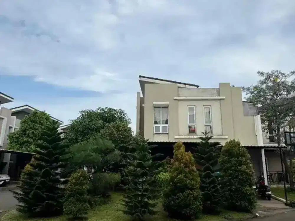 DIJUAL RUMAH HOEK CLUSTER ROSSINI GADING SERPONG