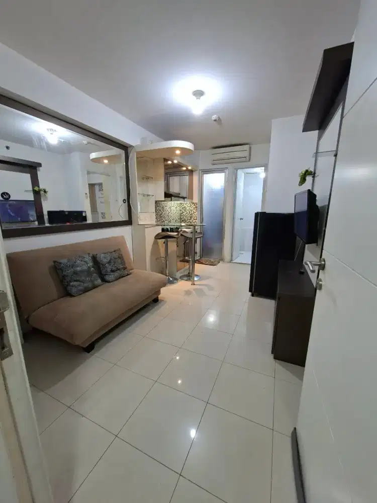 Sewa Dua Kamar Bulanan Apartemen Bassura City Tower A atas Mall