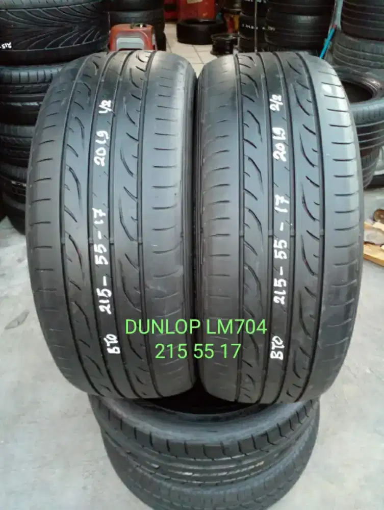 2 pcs ban DUNLOP LM704 215_55_17 (2019)