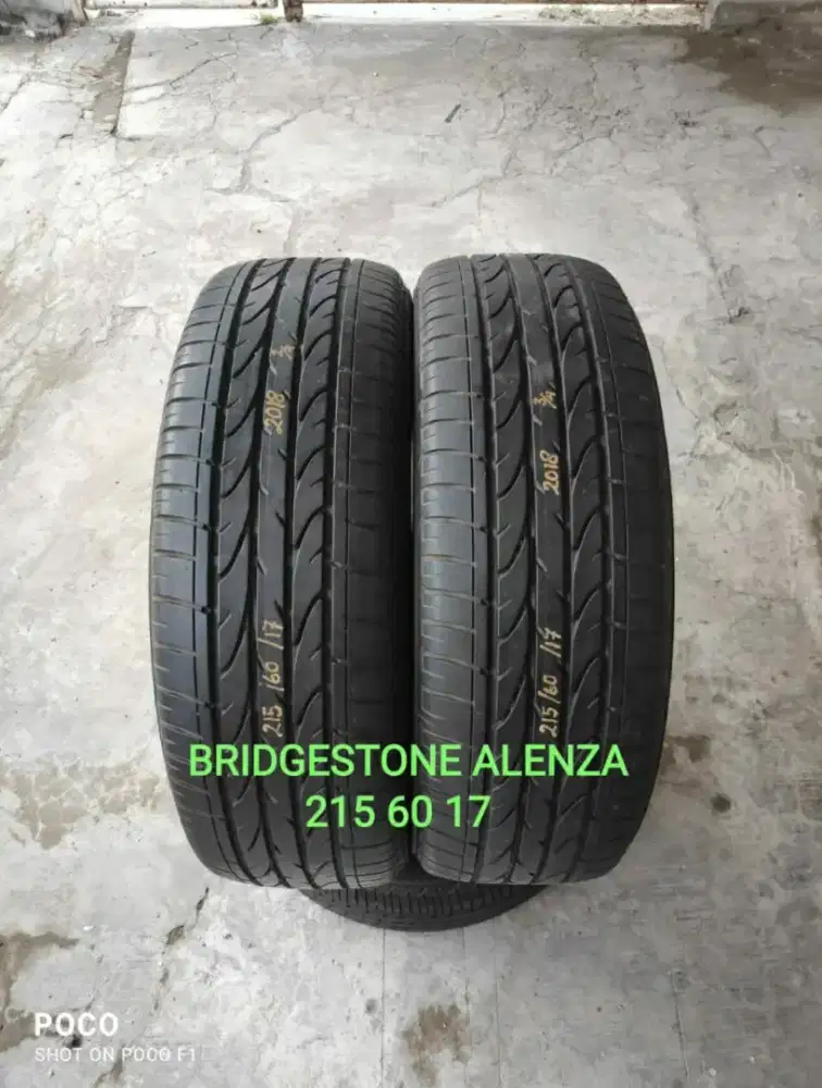 2 pcs ban BRIDGESTONE ALENZA 215_60_17 (2018)