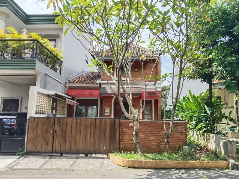 Rumah Minimalis Dengan Mejanin View Pegunungan Siap Huni Sentul City, Bogor